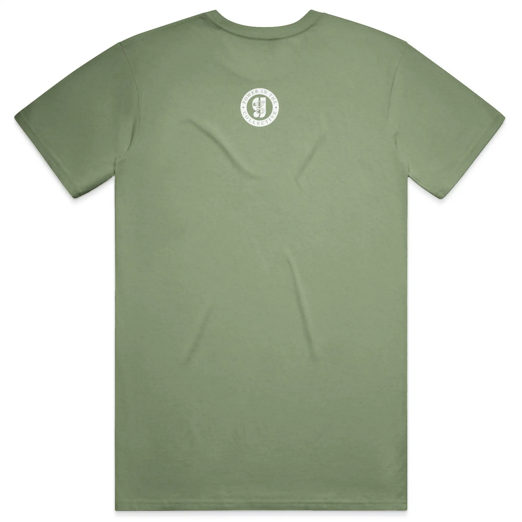 military green triblend