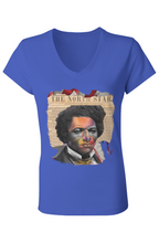 A Lion -- Ladies V Neck T-Shirt