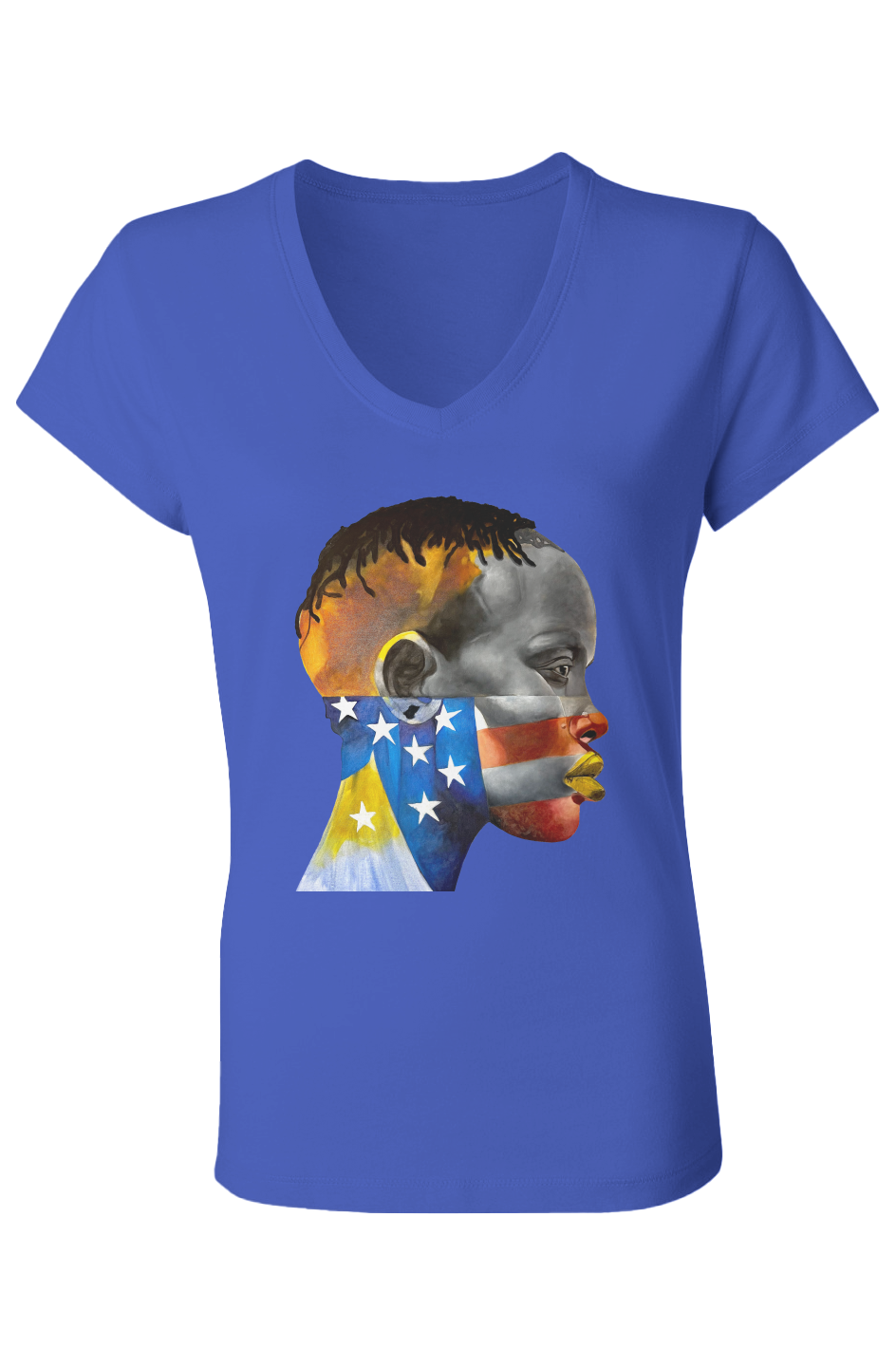 Determination Ladies V-Neck T-Shirt