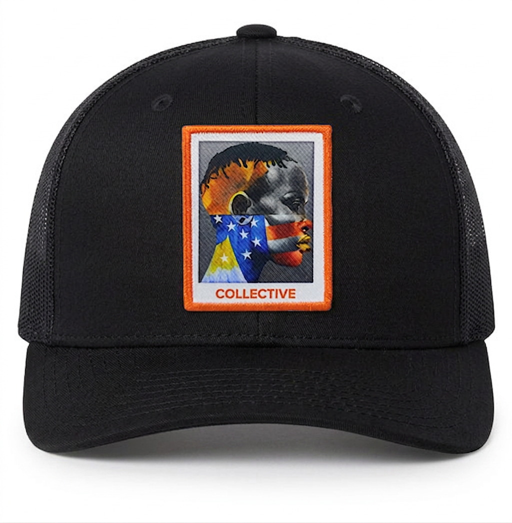 G&G Collective Determination Trucker Hat | | Social Justice Apparel |Black Co-Owned